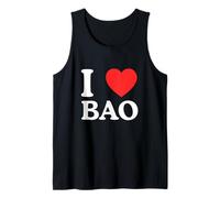 I Love Heart Bao Dumpling Bun Vietnamien Funny Chinese Food Débardeur