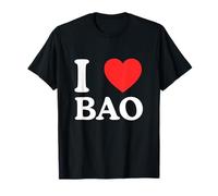 I Love Heart Bao Dumpling Bun Vietnamien Funny Chinese Food T-Shirt