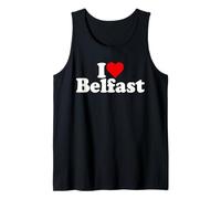 I Love Heart Belfast Northern IRLNAD Débardeur