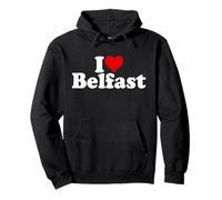 I Love Heart Belfast Northern IRLNAD Sweat à Capuche