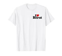 I Love Heart Beyrouth Liban T-Shirt