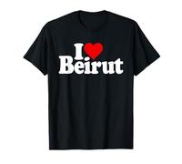 I Love Heart Beyrouth Liban T-Shirt
