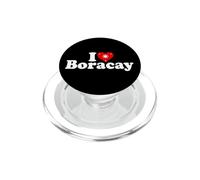 I Love Heart Boracay Îles Philippines PopSockets PopGrip pour MagSafe