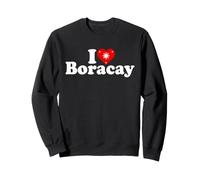 I Love Heart Boracay Îles Philippines Sweatshirt