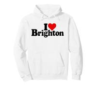 I Love Heart Brighton EST Sussex Angleterre Sweat à Capuche