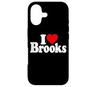I Love Heart Brooks NOM sur Un T-Shirt Coque pour iPhone 17
