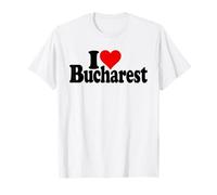 I LOVE HEART BUCAREST ROUMANIE T-Shirt