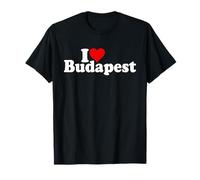 I Love Heart Budapest Hongrie T-Shirt