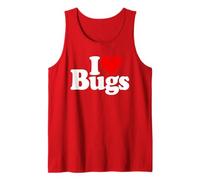I Love Heart Bugs Insects ENTOMOLOGIE Débardeur