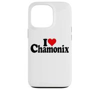 I Love Heart Chamonix FRANÇAISE Alpes Mont Blanc France Coque pour iPhone 13 Pro