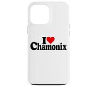 I Love Heart Chamonix FRANÇAISE Alpes Mont Blanc France Coque pour iPhone 13 Pro Max