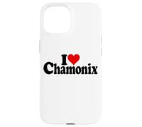 I Love Heart Chamonix FRANÇAISE Alpes Mont Blanc France Coque pour iPhone 15