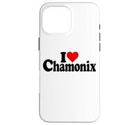I Love Heart Chamonix FRANÇAISE Alpes Mont Blanc France Coque pour iPhone 16 Pro Max