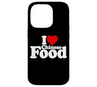 I Love Heart Chinois Food Cuisine Coque pour iPhone 14 Pro