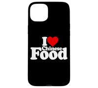 I Love Heart Chinois Food Cuisine Coque pour iPhone 15 Plus
