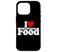 I Love Heart Chinois Food Cuisine Coque pour iPhone 16 Pro
