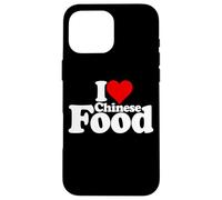 I Love Heart Chinois Food Cuisine Coque pour iPhone 16 Pro Max