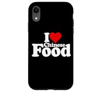 I Love Heart Chinois Food Cuisine Coque pour iPhone XR