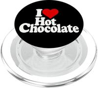 I Love Heart Chocolat Chaud Cacao PopSockets PopGrip pour MagSafe