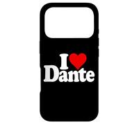 I Love Heart Dante Name sur Un T-Shirt Coque pour iPhone 17 Pro