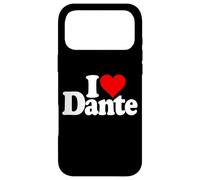 I Love Heart Dante Name sur Un T-Shirt Coque pour iPhone 17 Pro Max