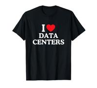 I Love Heart Data Centers T-Shirt Graphique avec Valeur
