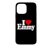 I Love Heart EMY NOM Emily sur Un T-Shirt Coque pour iPhone 13 Pro Max