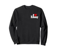 I Love Heart EMY NOM Emily sur Un T-Shirt Sweatshirt