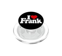 I Love Heart Frank Franklin NOM sur Un Tee PopSockets PopGrip pour MagSafe