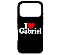 I Love Heart Gabriel Gabe NOM sur Un Tee Coque pour iPhone 17 Pro