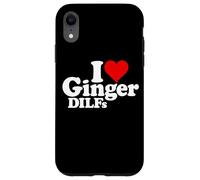 I Love Heart Ginger Dolf Cheveux Rouges Coque pour iPhone XR