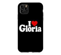 I Love Heart Gloria NOM sur Un T-Shirt Coque pour iPhone 11 Pro Max