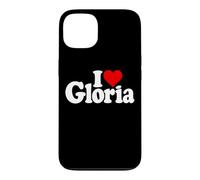 I Love Heart Gloria NOM sur Un T-Shirt Coque pour iPhone 13