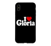 I Love Heart Gloria NOM sur Un T-Shirt Coque pour iPhone XS Max