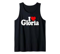 I Love Heart Gloria NOM sur Un T-Shirt Débardeur