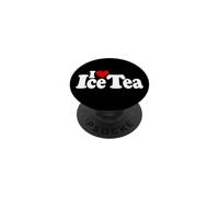 I Love Heart Ice Tea Thé glacé PopSockets PopGrip Adhésif