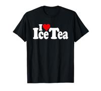 I Love Heart Ice Tea Thé glacé T-Shirt