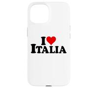 I Love Heart Italia Italie Italian Culture Italienne Coque pour iPhone 15