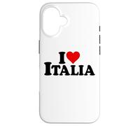 I Love Heart Italia Italie Italian Culture Italienne Coque pour iPhone 16