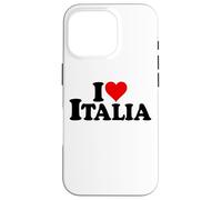 I Love Heart Italia Italie Italian Culture Italienne Coque pour iPhone 16 Pro