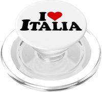 I Love Heart Italia Italie Italian Culture Italienne PopSockets PopGrip pour MagSafe