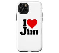 I Love Heart Jim James Jimmy NOM sur Un Tee Coque pour iPhone 11 Pro