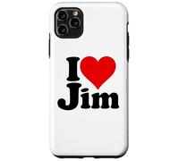 I Love Heart Jim James Jimmy NOM sur Un Tee Coque pour iPhone 11 Pro Max