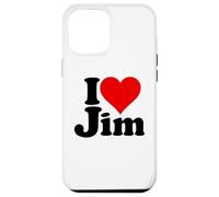 I Love Heart Jim James Jimmy NOM sur Un Tee Coque pour iPhone 12 Pro Max