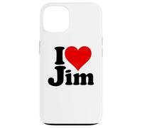 I Love Heart Jim James Jimmy NOM sur Un Tee Coque pour iPhone 13