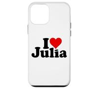 I Love Heart Julia Julie Juliette Yulia Coque pour iPhone 12 Mini
