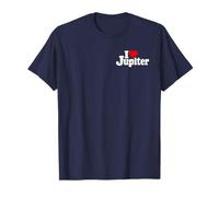 I Love Heart Jupiter Florida Planet NOM T-Shirt