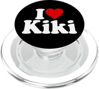 I Love Heart Kiki NOM sur Un Tee PopSockets PopGrip pour MagSafe