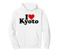 I Love Heart Kyoto Japon Sweat à Capuche