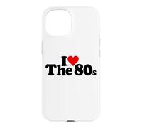 I Love Heart, LA DÉCENNIE des ANNÉES 80 ET 80 Coque pour iPhone 15